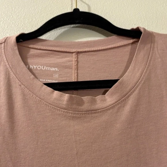 good hYOUman Pink Tee - Pets Are People Too - Picture 5 of 9